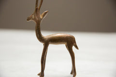 Vintage African Copper Right Facing Gazelle // ONH Item ab00696 Image 2