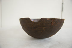 Vintage African Wooden Bowl // ONH Item ab00704 Image 4