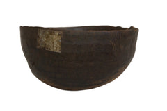 Vintage African Wooden Bowl // ONH Item ab00705