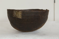 Vintage African Wooden Bowl // ONH Item ab00705 Image 1