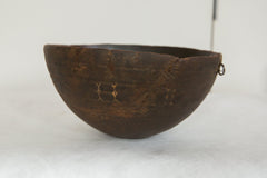 Vintage African Wooden Bowl // ONH Item ab00706 Image 1