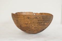 Vintage African Wooden Bowl // ONH Item ab00708 Image 1