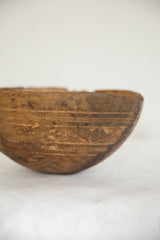 Vintage African Wooden Bowl // ONH Item ab00708 Image 2