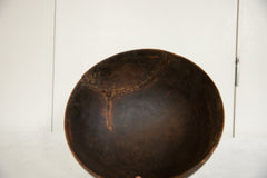 Vintage African Wooden Bowl // ONH Item ab00709 Image 4