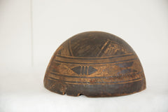 Vintage African Wooden Bowl // ONH Item ab00710 Image 4
