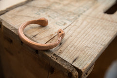 Antique African Copper Double Snake Head Bracelet // ONH Item ab00713 Image 4