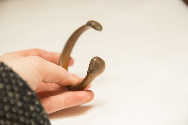 Antique African Bronze Bracelet // ONH Item ab00716 Image 4