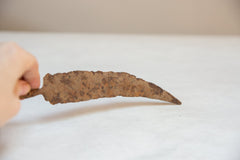 Vintage African Iron Hanging Chili Pepper // ONH Item ab00733 Image 2