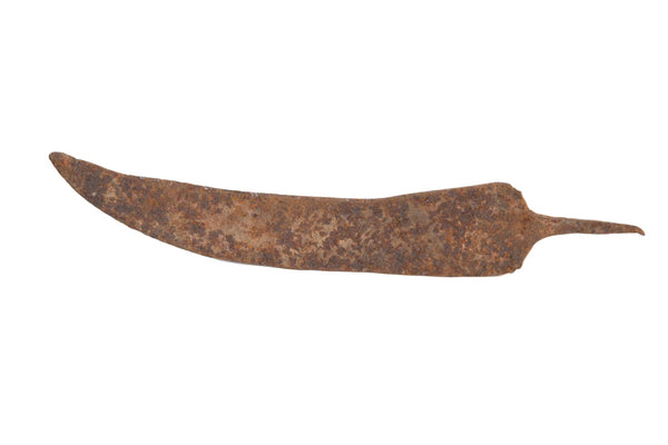 Vintage African Iron Chili Pepper // ONH Item ab00734