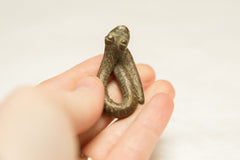 Vintage African Striped Small Snake // ONH Item ab00746 Image 3