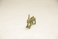 Vintage African Oxidized Bronze Hare // ONH Item ab00762 Image 3
