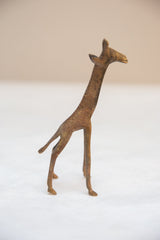 Vintage African Bronze Speckled Giraffe // ONH Item ab00767 Image 3