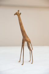 Vintage African Light Patina Bronze Giraffe // ONH Item ab00768 Image 3