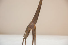 Vintage African Light Patina Bronze Giraffe // ONH Item ab00768 Image 9