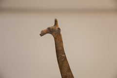 Vintage African Light Patina Bronze Giraffe // ONH Item ab00768 Image 13