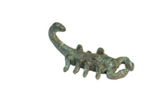 Vintage African Dark Oxidized Bronze Scorpion // ONH Item ab00773