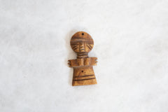 Vintage African Wooden Person Pendant // ONH Item ab00781 Image 1