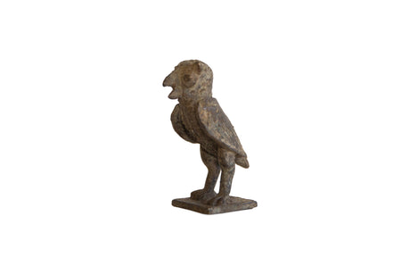 Vintage African Bronze Owl // ONH Item ab00795