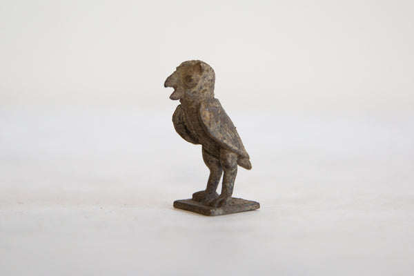Vintage African Bronze Owl // ONH Item ab00795 Image 1