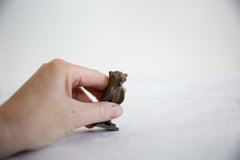 Vintage African Bronze Owl // ONH Item ab00795 Image 3