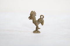 Vintage African Bronze Rooster Pendant // ONH Item ab00806 Image 1