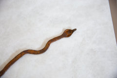 Vintage African Long Iron Slithering Snake // ONH Item ab00841 Image 3