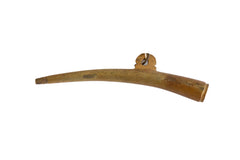 Vintage African Decorative Bronze Horn // ONH Item ab00900