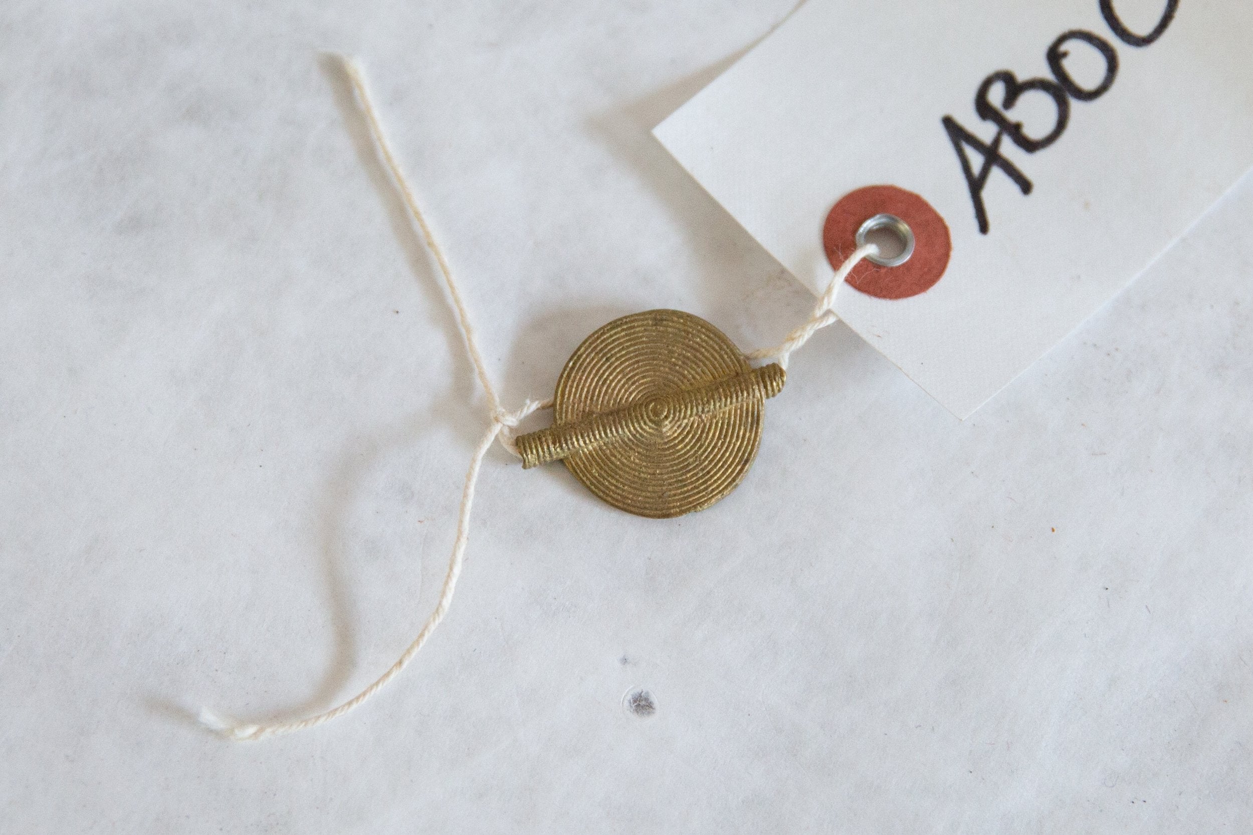 Vintage African Baule Bead // ONH Item ab00907 Image 1