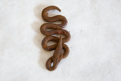Vintage African Iron Head Back Snake // ONH Item ab00908 Image 5