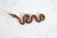 Vintage African Iron Slithering Snake // ONH Item ab00912 Image 1