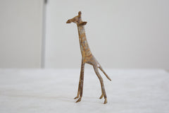Vintage African Bronze Light Patina Giraffe // ONH Item ab00913 Image 1