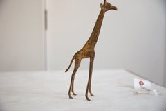Vintage African Bronze Alloy Giraffe // ONH Item ab00917 Image 3