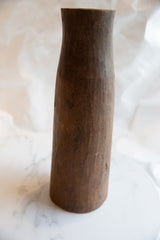 Vintage African Tall Wooden Vase // ONH Item ab00951 Image 4