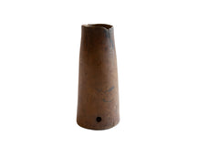 Vintage African Wooden Vase // ONH Item ab00956