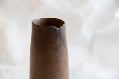 Vintage African Wooden Vase // ONH Item ab00956 Image 2