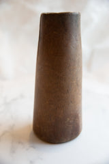 Vintage African Wooden Vase // ONH Item ab00956 Image 5