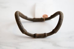 Vintage African Bronze Curved Artifact // ONH Item ab00968 Image 1