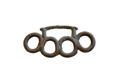 Vintage African Bronze Knuckles // ONH Item ab00985