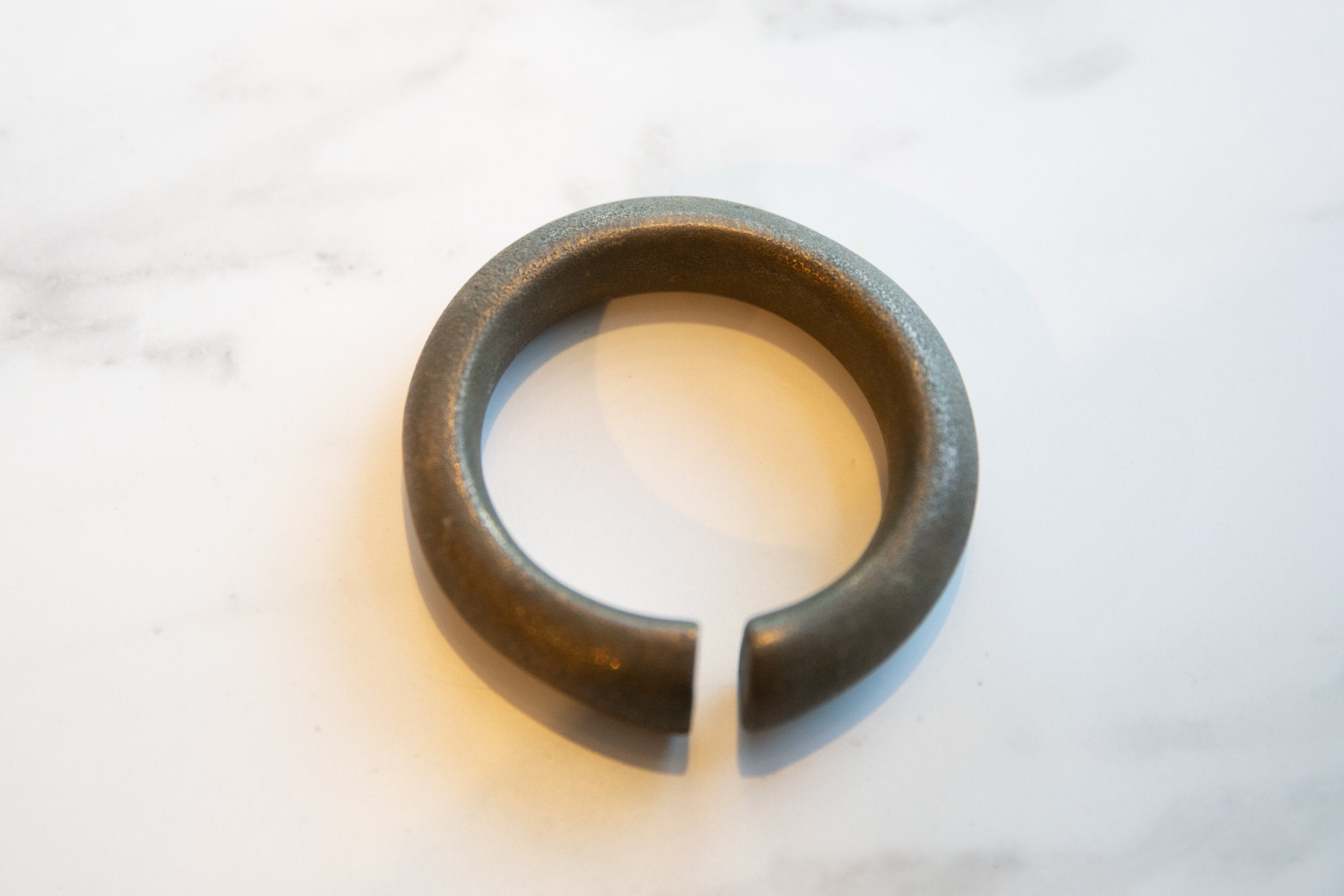 Vintage African Bronze Cuff Bracelet // ONH Item ab00995 Image 1