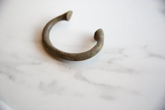 Antique African Bronze Alloy Manilla Cuff Bracelet // ONH Item ab01035 Image 3