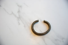 Vintage African Bronze Striped Cuff Bracelet // ONH Item ab01086 Image 2