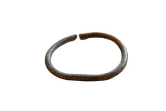 Vintage African Bronze Bracelet with Faded Detailing // ONH Item ab01097