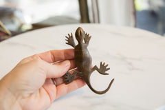 Vintage African Dark Bronze Gecko // ONH Item ab01124 Image 2