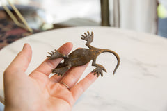 Vintage African Dark Bronze Gecko // ONH Item ab01124 Image 5