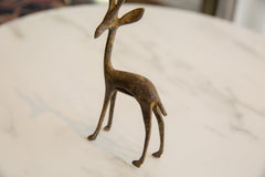 Vintage African Bronze Alloy Left Facing Gazelle // ONH Item ab01141 Image 3