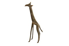 Vintage African Bronze Giraffe // ONH Item ab01143