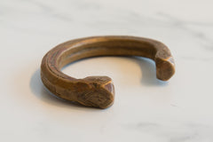 Antique African Copper and Bronze Snake Cuff Bracelet // ONH Item ab01155 Image 1