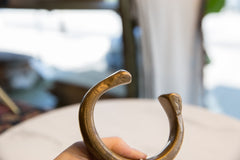 Antique African Bronze Snake Cuff Bracelet // ONH Item ab01157 Image 3