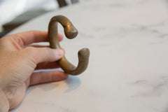 Antique African Bronze Snake Cuff Bracelet // ONH Item ab01162 Image 2