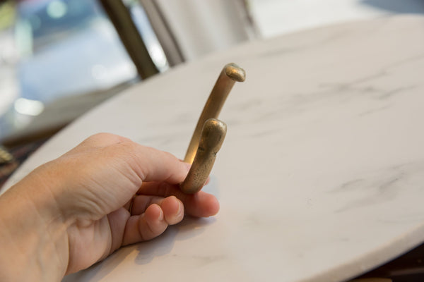 Antique African Bronze Alloy Snake Cuff Bracelet // ONH Item ab01165 Image 4